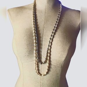 Double stranded necklace